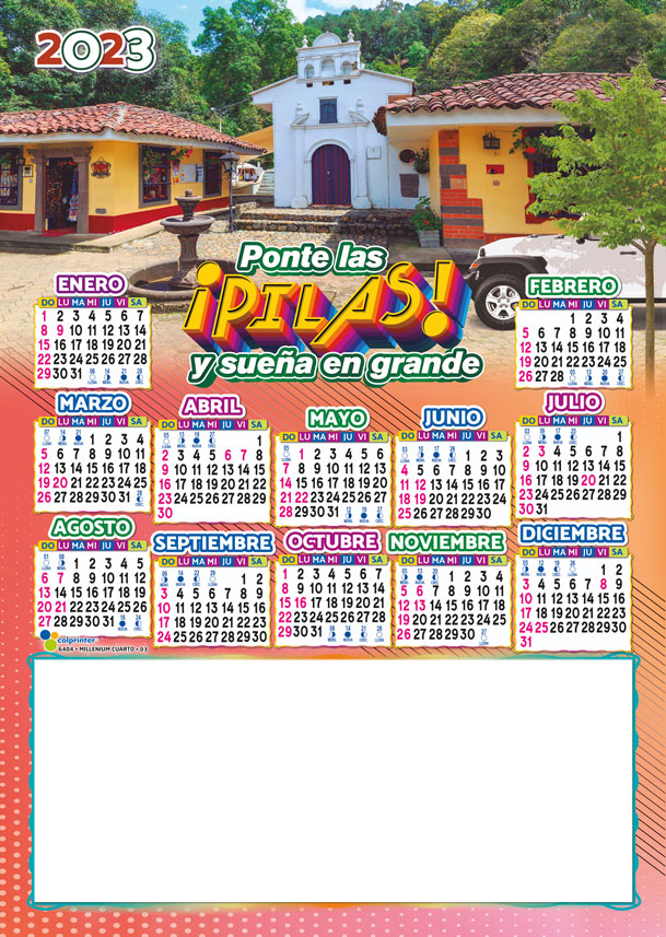 Almanaque Millenium Cartón ¼ 